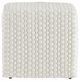Bernhardt Boca Bernhardt Exteriors White Fabric Outdoor Ottoman-1