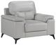 Homelegance® Mischa Silver Gray Chair-0