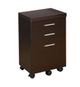 Coaster® Skylar Cappuccino Mobile Pedestal File Cabinet-2