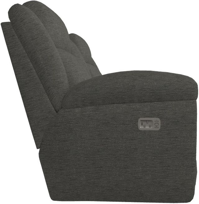 La-Z-Boy® Joel Slate Power Reclining Loveseat with Console and Headrest-2