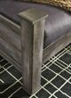 Signature Design by Ashley® Wynnlow Gray Queen Upholstered Poster Bed-2