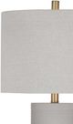 Bassett Mirror Tano Antique Brass/Gray Table Lamp-1