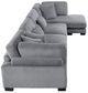 Homelegance® Traverse 4-Piece Gray Modular Sectional with Reversible Chaise-4