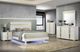 Furniture of America® Lillestrom Gold/White Twin Panel Bed-2
