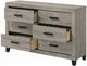 ACME Furniture Mari Light Gray Dresser-4