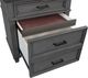 aspenhome® Caraway Aged Slate 2-Drawer Nightstand-3