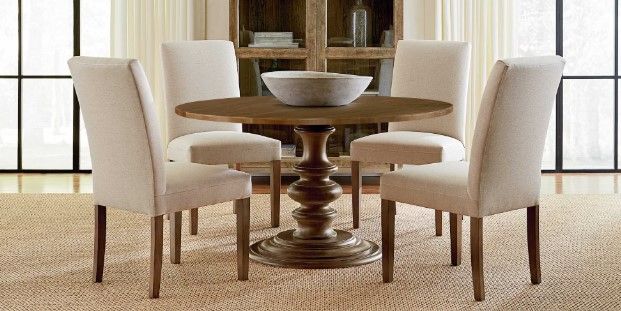 Bassett® Furniture Customizable Benchmade Rowan 60" Round Dining Table -3