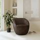 Flexsteel® Wade Milk Chocolate Swivel Chair-1
