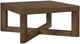 Bernards Flint Brown Cocktail Table-0
