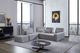 VIG Furniture Divani Casa Chapel Light Gray Fabric Sectional Sofa with Ottoman-4