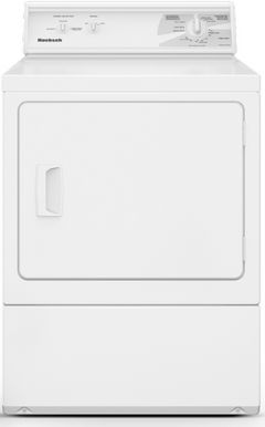 Huebsch 7.0 Cu. Ft. White Front Load Non Vended Commercial Electric Dryer