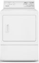 Huebsch 7.0 Cu. Ft. White Front Load Non-Vended Commercial Electric Dryer-0