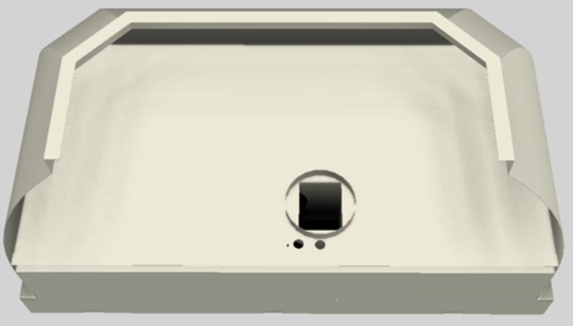 Vent-A-Hood® Designer Series 48" Biscuit Wall Mounted Range Hood-2