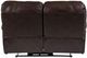 Porter International Designs Ramsey Brown Leather-Look Dual Reclining Loveseat-3