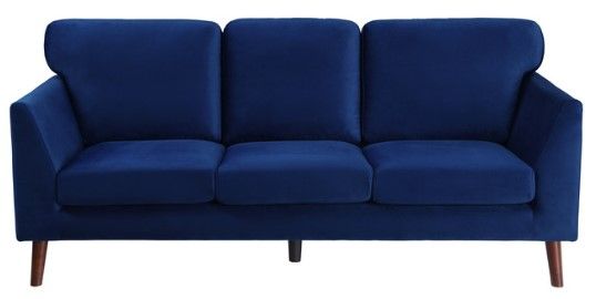 Mazin Furniture Tolley Blue Sofa-1