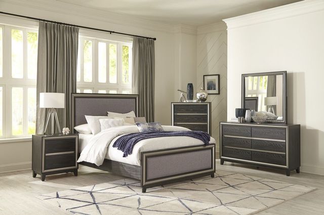 Homelegance® Grant Ebony/Silver Mirror-1