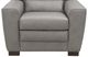 Leather Italia™ Savino Cameron Gray Moon Chair-2