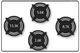Smeg 24" Stainless Steel Gas Cooktop-2