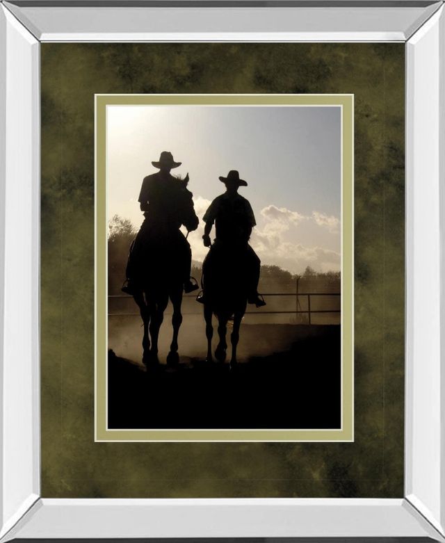 Classy Living Yann Siwiak Cavaliers Cowboys Wall Art-0