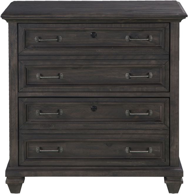 Magnussen Home® Sutton Place Weathered Charcoal Lateral File-0