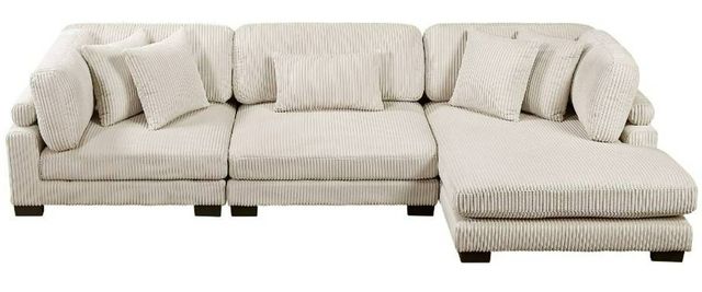 Homelegance® Traverse 3-Piece Beige Modular Sectional with Reversible Chaise-1