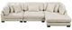 Homelegance® Traverse 3-Piece Beige Modular Sectional with Reversible Chaise-4
