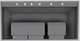 Vent-A-Hood® Designer Series 48" Gunsmoke Wall Mounted Range Hood-1