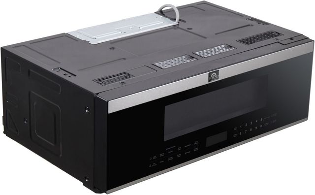 FORNO® Padula Series Alta Qualita 1.2 Cu. Ft. Stainless Steel Over The Range Microwave-3