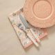 TOV Furniture Dolce 4-Piece Blush Natural Cotton Napkin Set-1