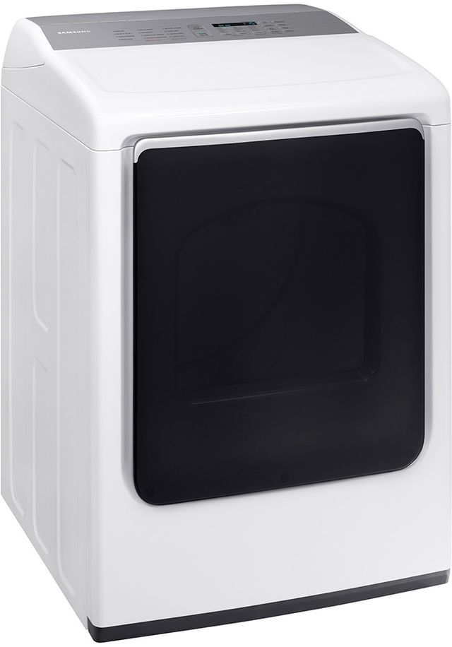 Samsung 7.4 Cu. Ft. White Front Load Gas Dryer-1