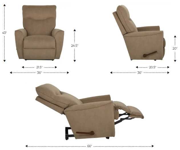 La-Z-Boy® Belmont Toast Manual Wall Recliner-2