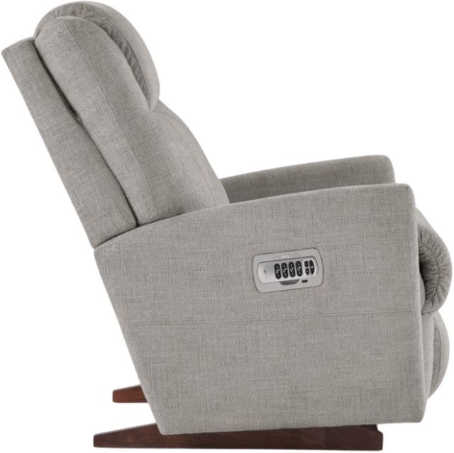 La-Z-Boy® Sparrow Oyster Power Rocking Recliner with Headrest and Lumbar-3