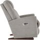 La-Z-Boy® Sparrow Oyster Power Rocking Recliner with Headrest and Lumbar-3