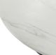 Classic Home Caspia White Concrete Outdoor Dining Table with Gray Base-4