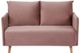A & B Home Pink Sofa Bed-2