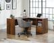 Sauder® Harvey Park® Grand Walnut® L-Shaped Office Desk-2