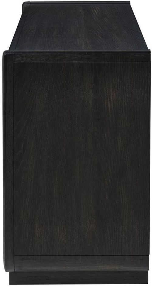 Coaster® Leandro Burnished Black Console Table-4