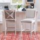 Powell® Mckoy Gray/White Counter Stool-1