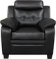 Coaster® Finley Black Chair-0