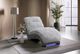 Global Furniture USA Dominic Gray/Nickel Chaise Lounger with USB-1