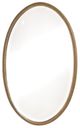 Uttermost® Ellis Antique Brass Beaded Oval Mirror-0