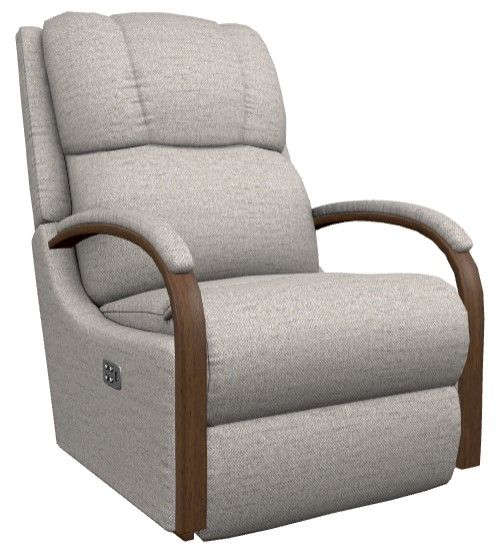 La-Z-Boy® Harbor Town Almond Power Rocking Recliner-0