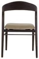 YHD Giuseppe Dark Brown Accent Chair-4