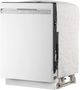 KitchenAid® 24" White Front Control Built-In Dishwasher with Third Level Utensil Rack and 30+ Total Wash Jets-4