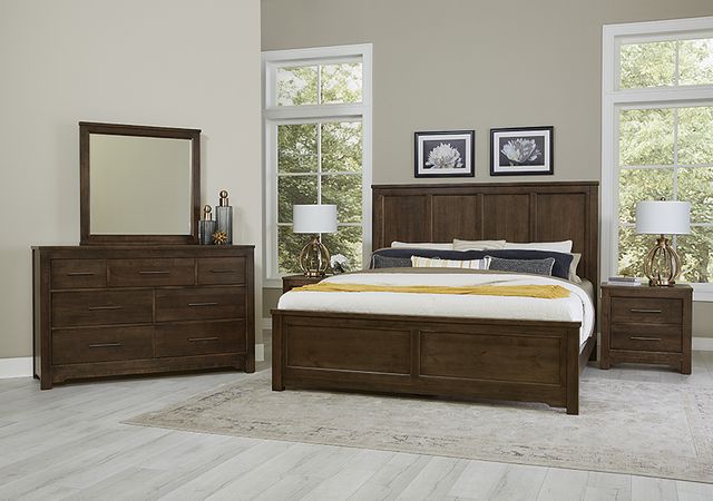 Vaughan-Bassett Artisan & Post Solid Wood Crafted Cherry 7 Drawer Dresser By Ben & Erin Napier-3
