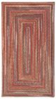 Capel Rugs Americana Country Red 4' x 6' Concentric Rectangle Rug-0