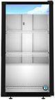 Hoshizaki 21" 7 Cu. Ft. Black Single Section Glass Door Merchandiser Refrigerator-0