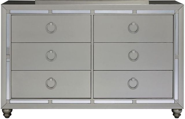 Global Furniture USA Riley 5-Piece Silver Queen Bedroom Set-3