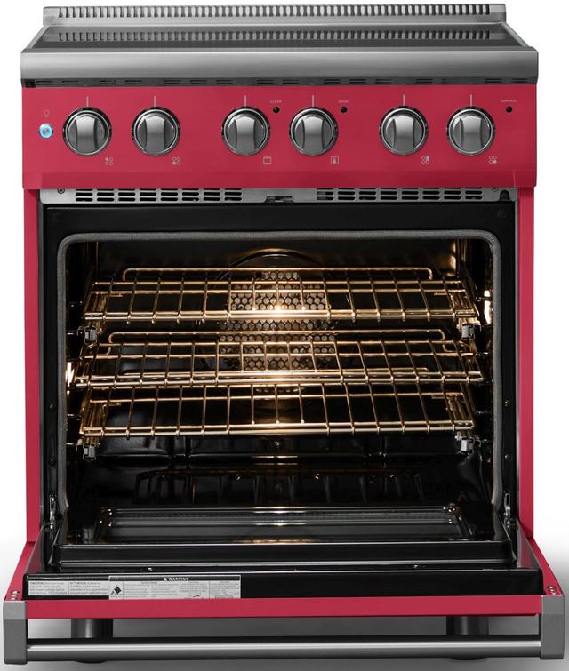 Viking® 5 Series 30" Valentine Pro Style Electric Range with Polished Chrome Trim-1
