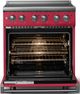 Viking® 5 Series 30" Valentine Pro Style Electric Range with Polished Chrome Trim-1